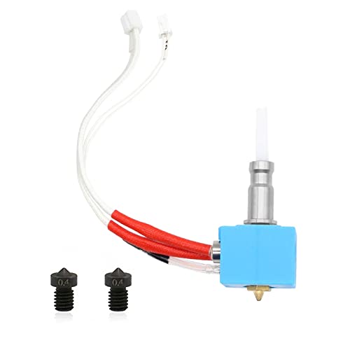 iMetrx Kobra Hotend mit 2Stück V6 Gehärtete Düse für Anycubic Kobra 3D Drucker