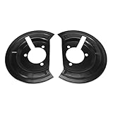 924-684 Front Brake Backing Plate Fits for R-am 1500 2002-2010,1500 Classic 2019, 1500 2011-2018 Replace 68232018AA 68232019AA Front Brake Dust Shields, 1 Pair