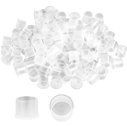 100 Stück Tattoo Tintenbecher, Farbe, Pigmente,...