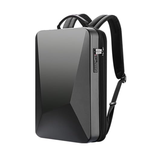 [BOPAI] ハードリュック TSA 盗難防止 ビジネス 旅行 リュック メンズ 軽量 容量拡張 45°開口 大容量 多機能 防水 通勤 通学 15-17インチノートパソコン対応 耐衝撃性 黒い