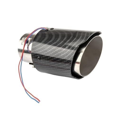 Mofle de escape universal para coche punta recta ideal para tuning nocturno