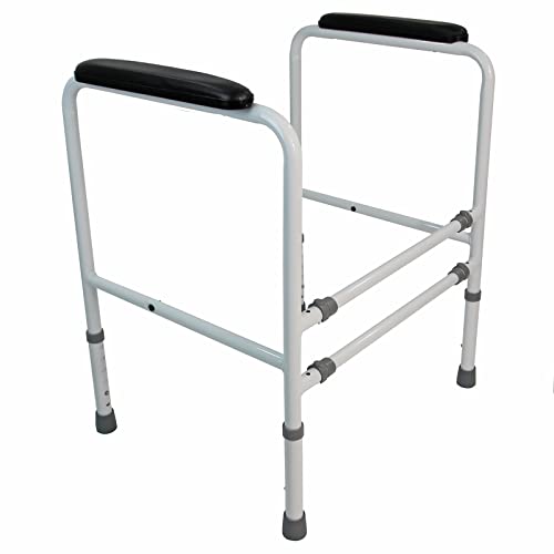Actiasgear Toilet Frame Support Aid with Adjustable Height and Width (Yes - I am VAT Exempt)