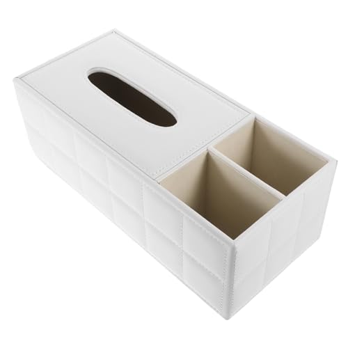 KONTONTY Organizador Remoto Organizador De Bolígrafos Para Escritorio Con Tapas Asiento Dispensador De Toallas De Papel Para El Hogar Dispensador De Papel Adhesivo Juguete De Madera