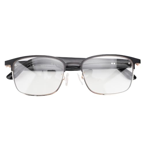 Gafas Inteligentes Tecnología Avanzada 5.4 para Viajes y Protección Ocular Al Aire Libre, Filtro de Luz Azul a Prueba de Sol - PC, TAC - 1 par (Gold)