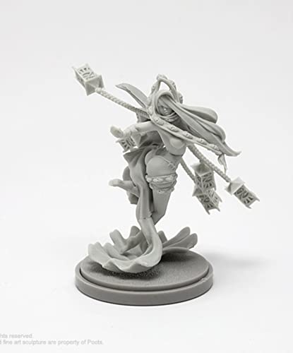 Figura miniatura de resina Twilight Witch kit para armar miniatura 1