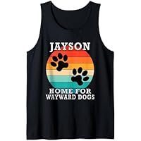 Jayson Home For Wayward Dogs Apellido Camiseta sin Mangas