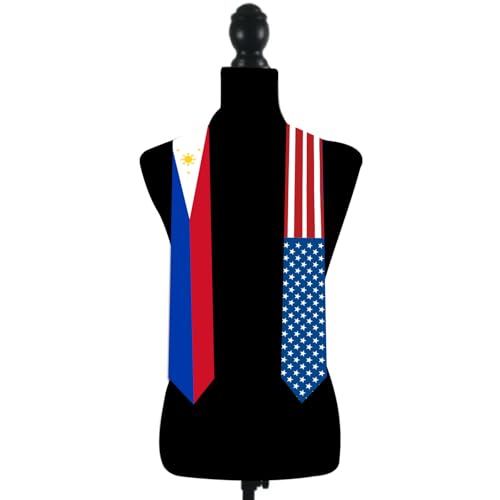 5x72 Inch Philippines National Graduation Stole Sash Unisex Adults Class of 2025 Graduation Stole4