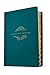 KJV Life Application Study Bible, Third Edition, Large Print (LeatherLike, Teal Blue, Indexed, Red Letter)