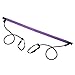 Alomejor Pilates Bar Yoga Pulling Fitness Equipment, Multifunctional Portable Steel Stick for The Home Gymnasium Office, Elastic Band for Yoga Pilates Exercise