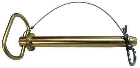 Hitch Pin, Std, STL, Zinc, 3/4x7 L