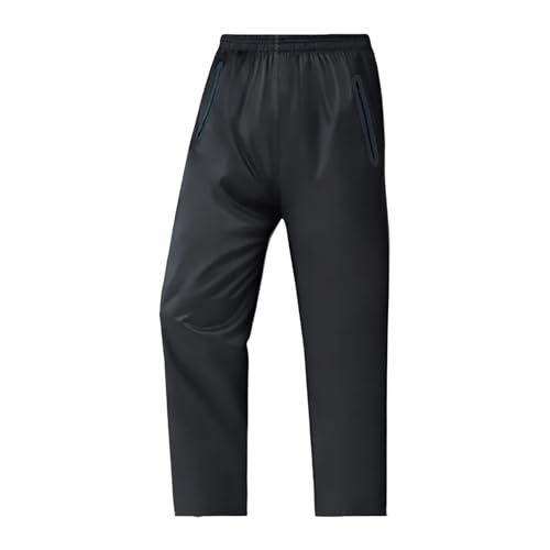 Y2K Pantalones de senderismo al aire libre, transpirables, holgados, pantalones holgados para hombre, pantalones cargo Y2K, pantalones de lluvia ligeros para hombre, pantalones de entrenamiento para