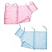Acxico 2 Pcs Cat Grooming Bath Bag Mesh Cat Washing Bag Biting Restraint for Pet Bathing Nail Trimming