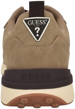 GUESS Olivos, Men's Trainers, Black Multi Logo 001, 41.5 EU