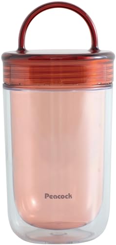 ピーコック魔法瓶工業 クリアボトル(ダブルウォール) スクリュータイプ