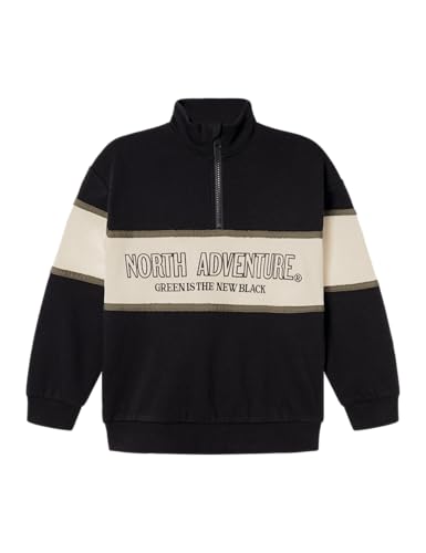Sweat garçon NAME IT noir ample pour éviter les vêtements serrés