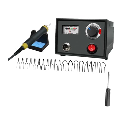Pyrogravure stylo kit complet de 23 pièces avec température réglable et support de sécurité A