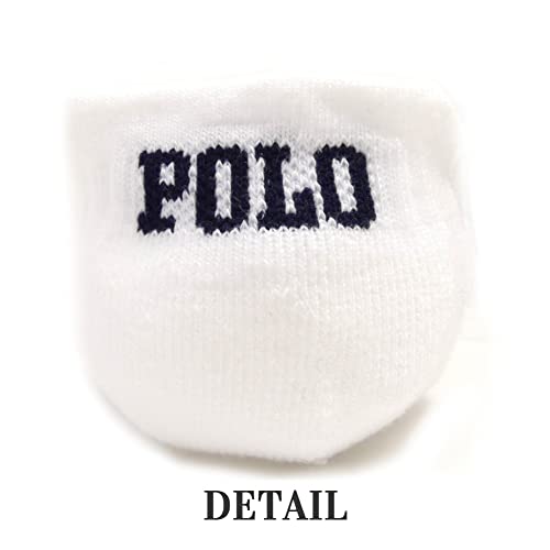 POLO RALPH LAUREN Men's 6-Pack Big Pony Low Cut Ankle Sock, Assorted, 10-134
