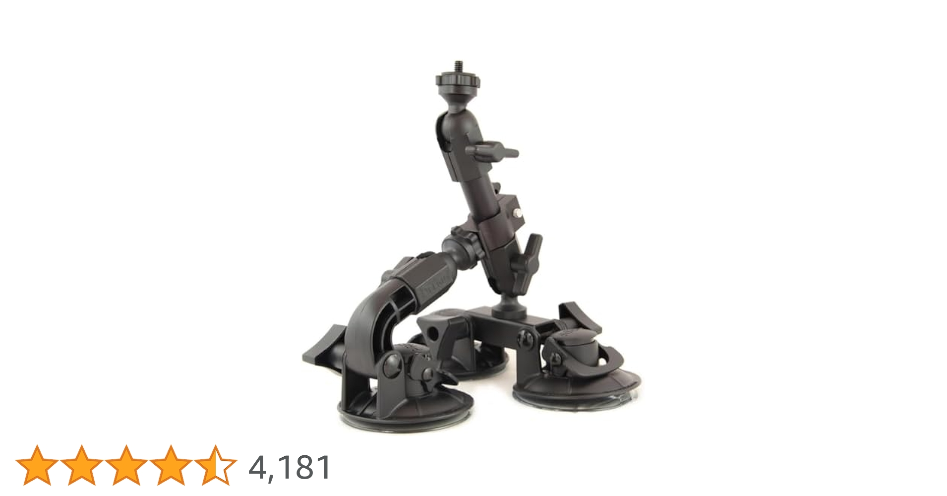 アクセサリー Delkin Fat Gecko Triple Mount Amazon.com : Delkin Devices Fat Gecko Triple Suction Camera