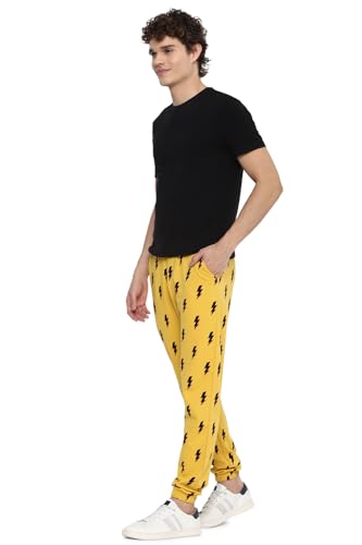 Image of FOREVER 21 Mens Printed Regular Fit Pants