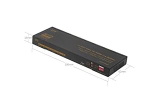 ViewHD 1 in 4 Out 1x4 Splitter Audio Extractor | HDMI 2.0 HDCP 2.2 4K@60Hz | 4K to 1080P Scaler | HDR Dolby Vision | 3.5mm Jack Optical and HDMI Audio Outputs to HDMI AVR Receiver | Model: UHD1X4SA