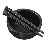Milisten 1ensemble Miniature Bowl and Chopstick Model for Mini House Decor...