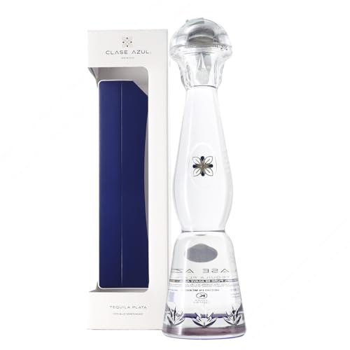 Tequila Clase Azul Plata – 100% Agave Azul Tequiliana Weber – 70cl – 40% vol. – Confezione Regalo