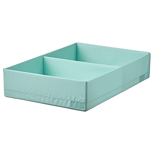 Ikea Tssp Box With Compartments, Light Turquoise34X51X10 Cm (13 ½X20X4") #TOP12