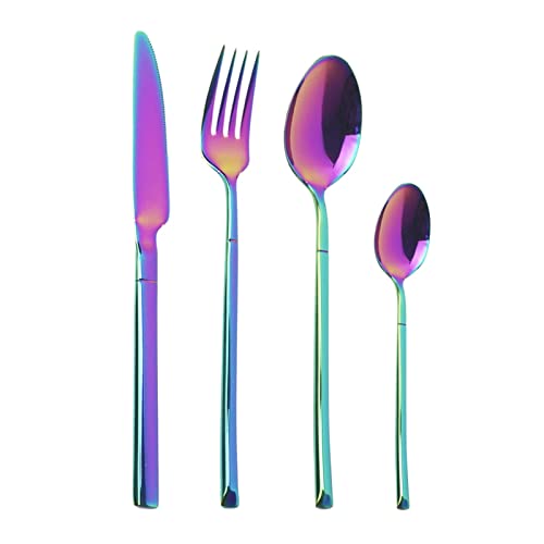 Vaisselle de cuisine arc-en-ciel pour des repas de fêtes inoubliables