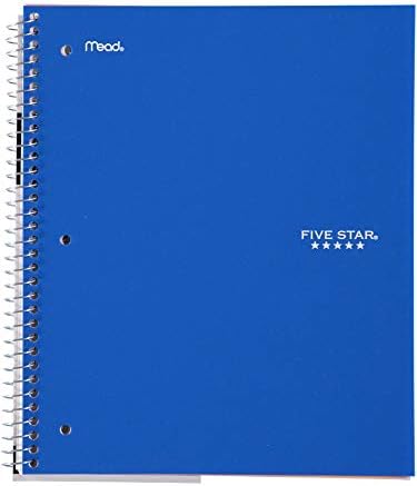 Five Star Spiral Notebooks, 1 Subject, College Ruled Paper, 100 Sheets, 11" x 8-1/2", Color Selected For You, 1 Count (06206) image 4
