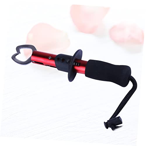 Foto von Garneck Fischlippenhalter Fischgreifer Mit Waage Werkzeug Fischgriffhalter Fischkörpergreifer Fischklammern Angelzange Angelzubehör Angelausrüstung Angelgeräte Splitter Rostfreier Stahl