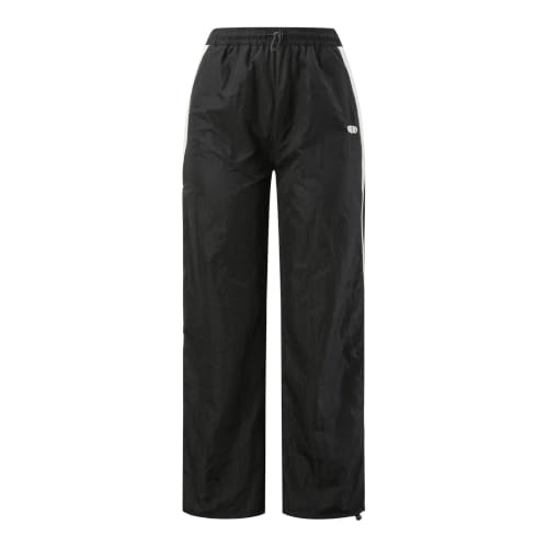 Pantalon streetwear large avec taille haute élastique pour un ajustement parfait