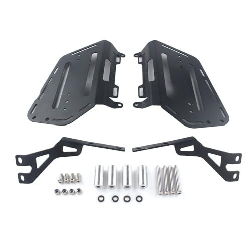 Porte-Bagage Moto XTZ700 Support Sac Latéral Coffre Noir 19-24