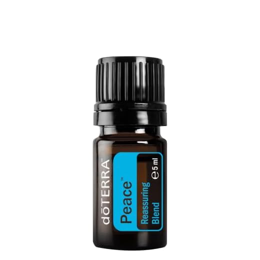 doTERRA - Peace Essential Oil Reassuring Blend - Promotes Feelings of Peace, Reassurance, and Contentment, Counteracts Negative Emotions; For Diffusion or Topical Use - 5 milliliter
