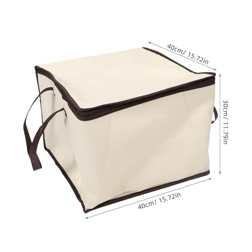 Caja de fermentación para masa de 50L Luxshiny plegable de aluminio 3