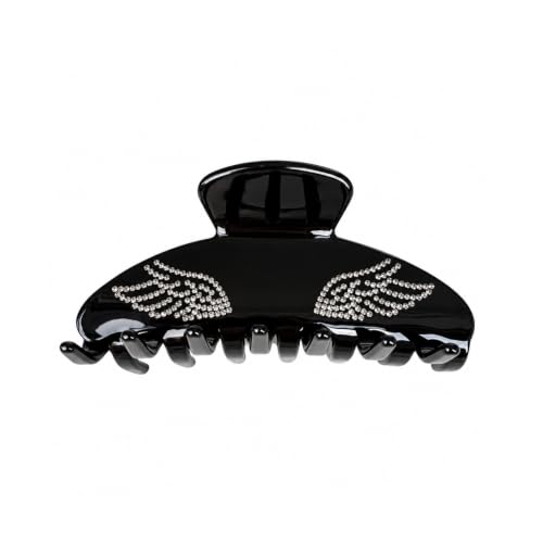 The RPZL Premium Acetate Big Hair Accessory | Oversized Claw Clip for Thick and Thin Hair | Stylish Hair Jaw for Women and Girls (Large Angel Wings)