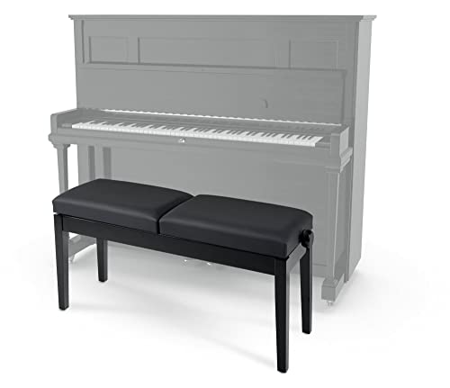 Classic Cantabile Banc de piano deux places noir brillant - Les Beatles, Paul McCartney, John Lennon, RIngo Starr, George Harrison Classic Cantabile Banc de piano deux places noir brillant – Image 6