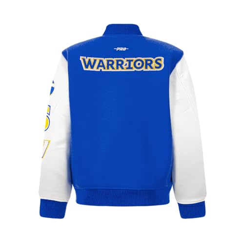 Big Kids NBA Classic Chenille Varsity Jacket2