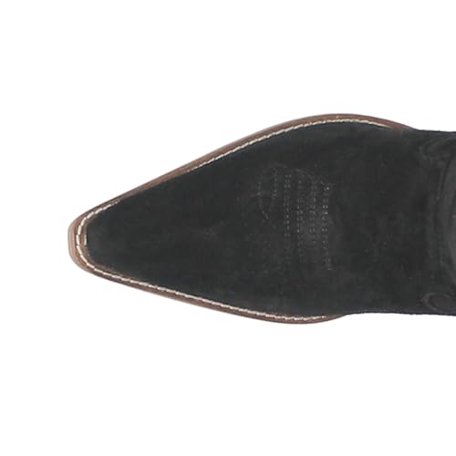 Dingo Blue Thunder Road Women's 16 inch Suede Snip Toe Boots DI597-BLUE4