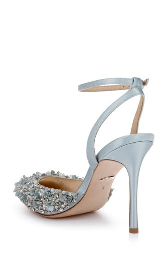 Badgley Mischka Nicolitie Crystal & Pearl Covered Stiletto4