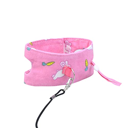 Sugar Glider Harness and Leash Set Adjustable Comfort Harness for Sugar Glider Small Animal Training Walking Vest Leash