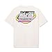 Anti Social Social Club Nascar 747 Graphic Tee, Short Sleeve Cotton, Unisex Adult, Oatmeal, Medium, NASCAR Race Shirt, Motorsport Fan Apparel, Streetwear, Summer Casual, Racing Event Tee