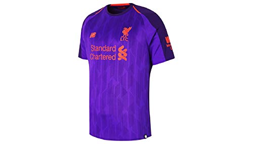 Camisa de Time New Balance Liverpool FC Home SS Jersey | Masculino Roxo - G