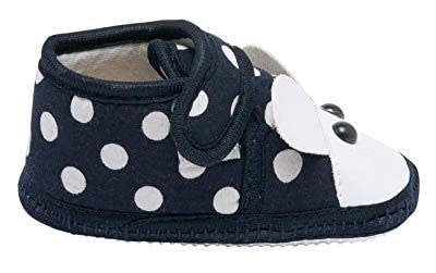 CHIU Unisex-Baby's Navy Blue Modern Shoes -6-12 Months 2 314io4AnotL