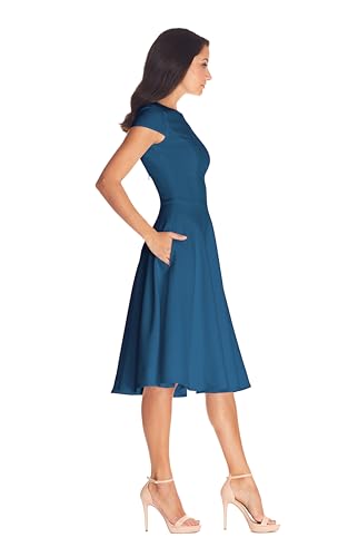 Dress the Population Women's Livia Midi High Dress2