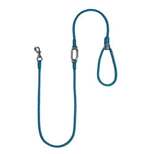 High5Dogs, Leisure Clic Ergonomic Dog Lead, Lightweight and Durable, Blue, 7 mm Diameter, Length 140 cm