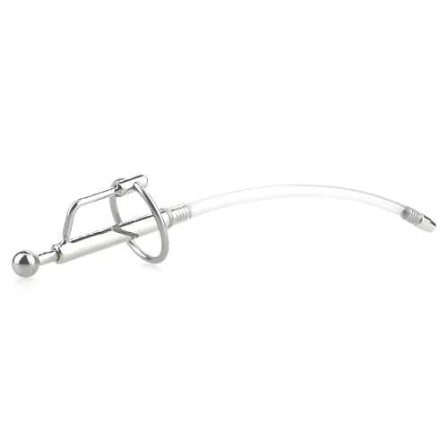 Bondage Masters Urethral Sounds Penis Plug Flexi-Shaft with Glans Rings