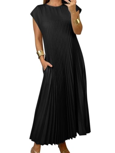 Robe longue plissée ajustée confectionnée pour sublimer votre silhouette