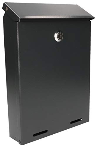 KOTARBAU Buzón 260x180x55mm Antracita Formato C-5 para Periódicos Volantes