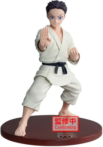 Banpresto Hakuji Demon Slayer Action Figure Kimetsu No Yaiba - Vibration Stars 15 cm - PZ71681P Multicolore - Figura da collezione, ideale per i fan degli anime