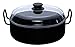 Produktbild Riess, 0459-022, Oma´s Schmorpfanne mit Glasdeckel 28 cm, CLASSIC EMAILLEPFANNEN, Emaile, schwarz, Höhe 9 cm, 28 cm Durchmesser,